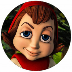 Jedlý papír Karcoolka 19,5 cm