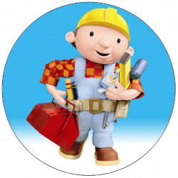 Jedlý papír Bořek stavitel 19,5 cm