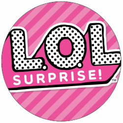 Jedlý papír L.O.L. surprise logo 19,5 cm