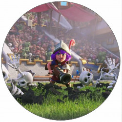 Jedlý papír Clash Royale kostlivci v aréně 19,5 cm