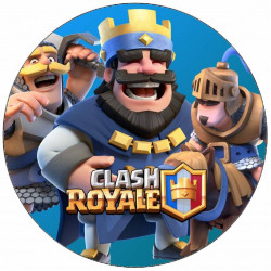 Jedlý papír Clash Royale postavy 19,5 cm