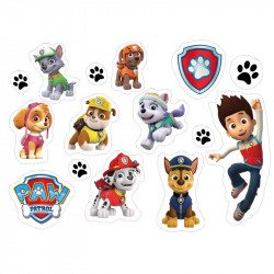 Jedlý papír k vystříhnutí Paw Patrol - Tlapková patrola