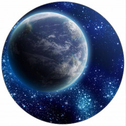 Jedlý papír Vesmír 19,5 cm