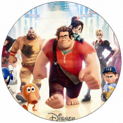 Jedlý papír Raubíř Ralph a přátelé 19,5 cm