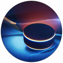 Jedlý papír hokejový puk 19,5 cm