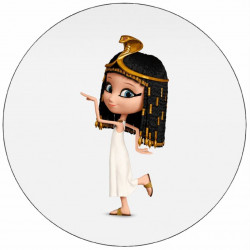 Jedlý papír Dobrodružství pana Peabodyho a Shermana Penny 19,5 cm