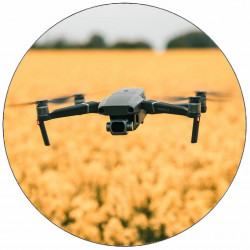 Jedlý papír dron na louce 19,5 cm