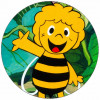 Jedlý papír včelka Mája kreslená 19,5 cm