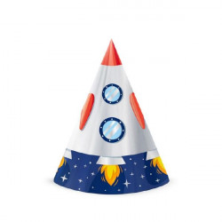 Párty čepička vesmír 6ks