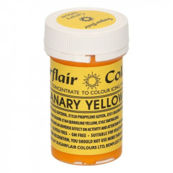 Gelová barva canary yellow 25g