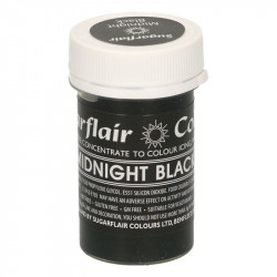 Gelová barva midnight black pastelová 25g