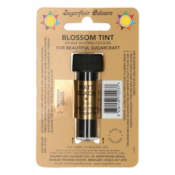 Jedlá prachová barva matt black 7ml