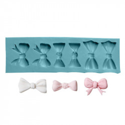 Silikonová formička mašličky 14,5x4,5cm  - Cakesicq