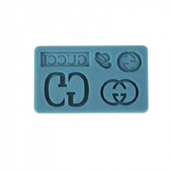 Silikonová formička GUCCI 8,5x5cm - Cakesicq