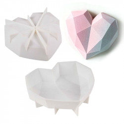 Silikonová forma srdce