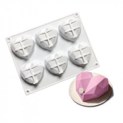 Silikonová forma srdíčka