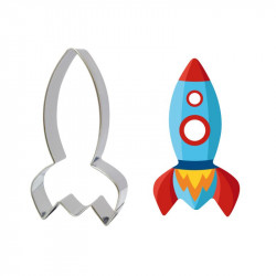 Vykrajovátko 108x57mm raketa