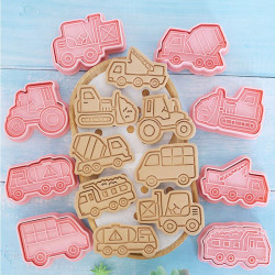 Sada vykrajovátek nákladní auta