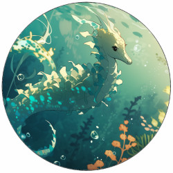 Jedlý papír mořský koník 19,5 cm