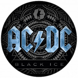 Jedlý papír logo AC/DC logo 19,5 cm