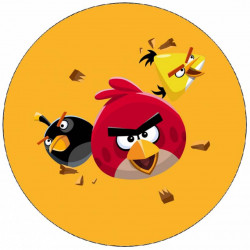 Jedlý papír Angry birds 19,5 cm