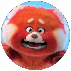 Jedlý papír Proměna letící panda 19,5 cm