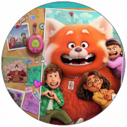 Jedlý papír Proměna Mei s rodinou 19,5 cm