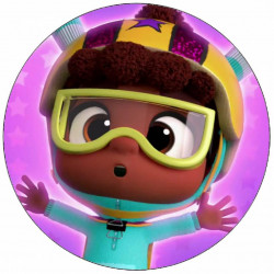 Jedlý papír Abby Hatcher v lyžařských brýlích 19,5 cm