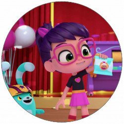 Jedlý papír Abby Hatcher oslava 19,5 cm