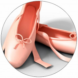 Jedlý papír baletní boty 19,5 cm