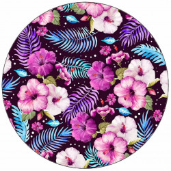 Jedlý papír květinový vzor 19,5 cm