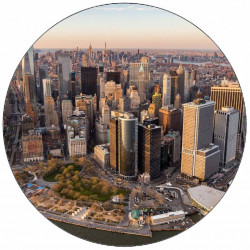 Jedlý papír New York 19,5 cm