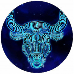 Jedlý papír znamení býk 19,5 cm