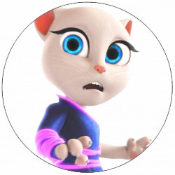 Jedlý papír Talking Angela 19,5 cm