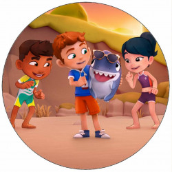 Jedlý papír Sharkdog 19,5 cm