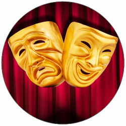 Jedlý papír divadlo 19,5 cm