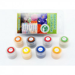 Sada naturálních prachových barev - 8ks