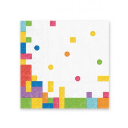 Papírové ubrousky dětské kostky 10ks 33x33cm