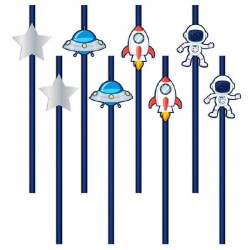 Brčka vesmír 6ks 19,5cm