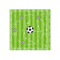 Papírové ubrousky fotbal 10ks 33x33cm