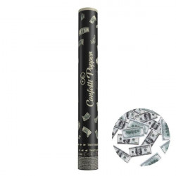 Vystřelovací konfety peníze 100 dolarové bankovky 40cm