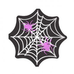 Papírové ubrousky Halloween pavučina 10ks 33x33cm