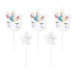 Svíčky Unicorn 5ks