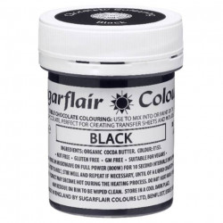 Barva do čokolády black 35g