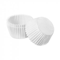 Košíčky na muffiny bílé 50x30mm 1000ks