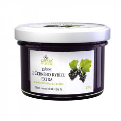 Džem z Černého rybízu extra Se sníženým obsahem cukru 220g