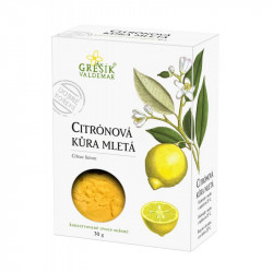 Citrónová kůra mletá 30g