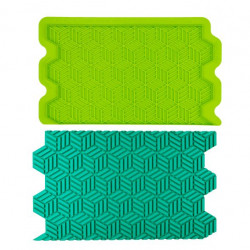 Silikonová strukturální podložka Geometric