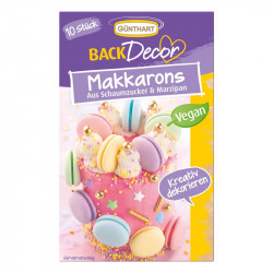 Makronky z moučkového cukru a marcipánu, 10ks