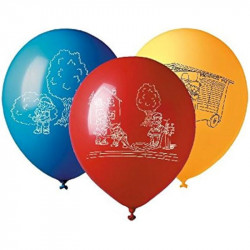 Latexové balónky hasiči 7ks